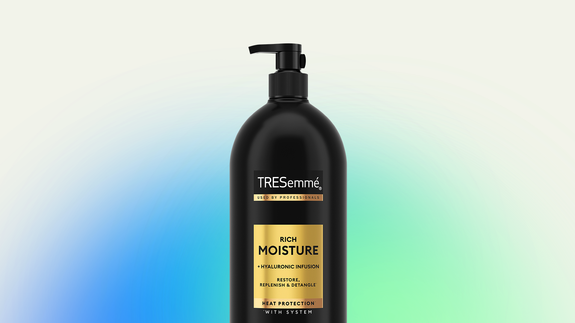 TRESemmé Rich Moisture packaging.