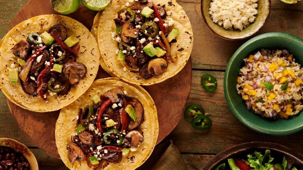 Knorr Vegetable Taco Recipe with Mushrooms