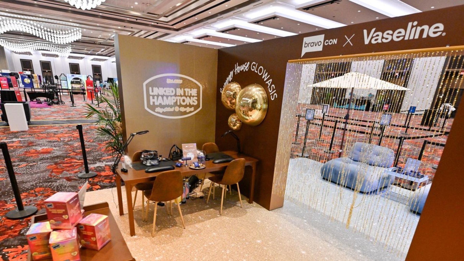 Vaseline interactive fan experience at BravoCon2025