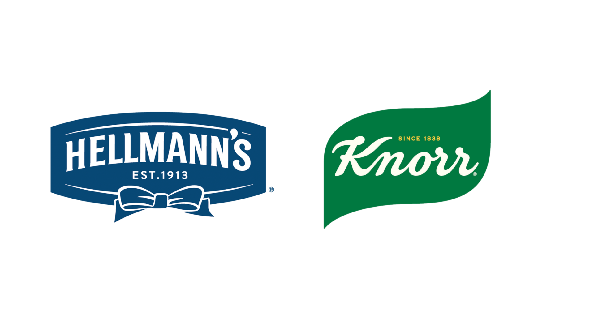 Hellmann's logo and Knorr logo